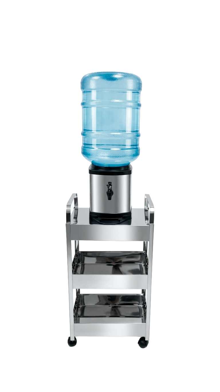 Fruteira Mak-Inox código 14.03 com suporte para galão de 20 litros